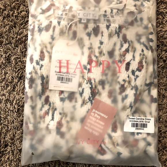 ❌SOLD❌🌹BNWT Ivy City Co Sweet Caroline Dress size Small🌹 - Picture 2 of 7